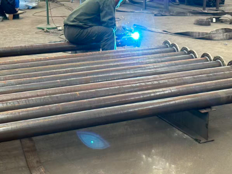 北辰20#无缝注浆管加工108*6钢花管棚管